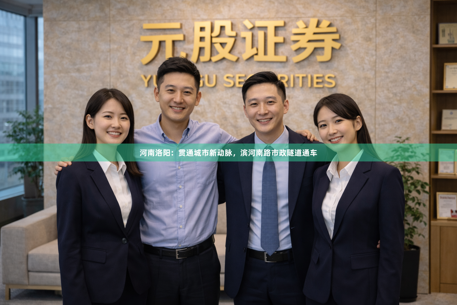河南洛阳：贯通城市新动脉，滨河南路市政隧道通车